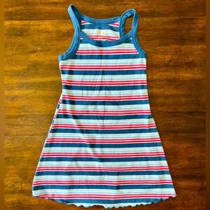 SO Striped Sleeveless Dress Sz S (7)